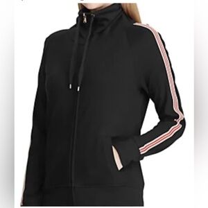 Lauren Ralph Lauren Cotton Active Zip Front
Jacket - Black Small